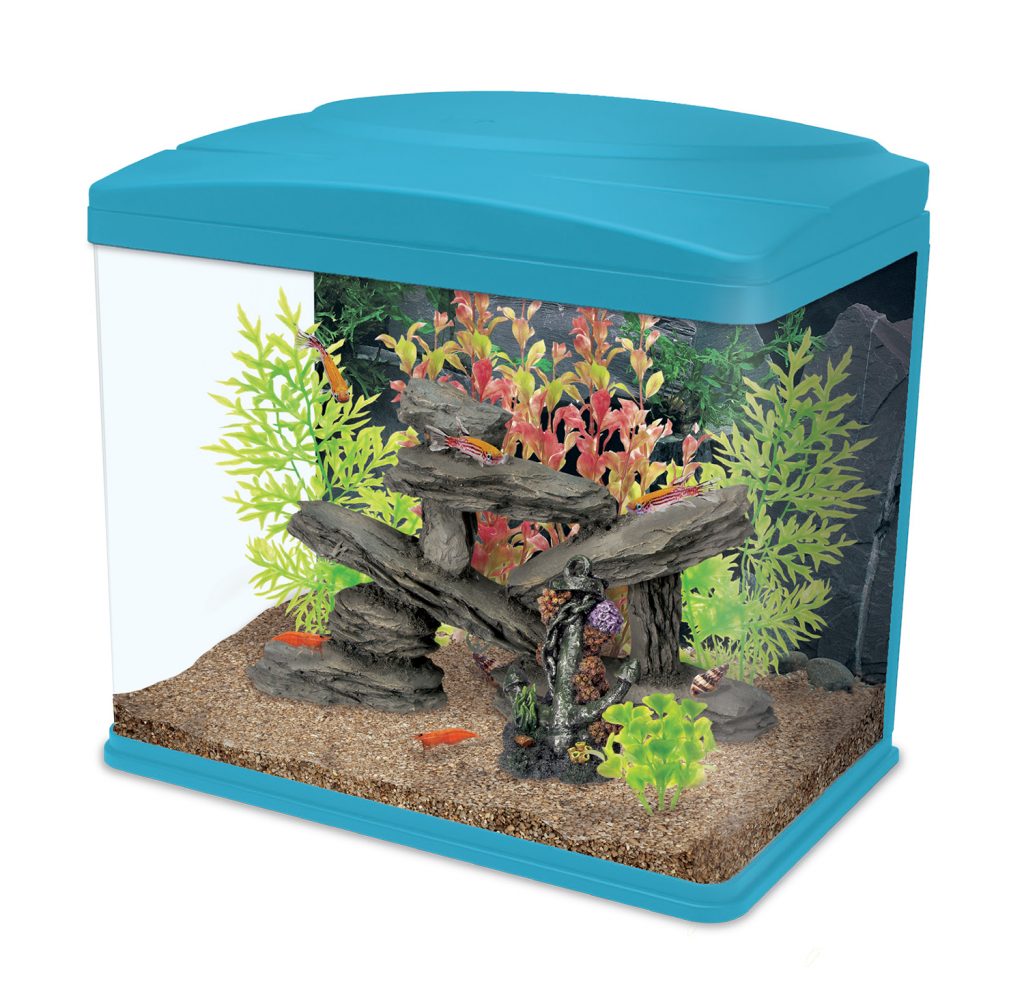 Interpet - Fish Box LED Aquarium 20L - Blue
