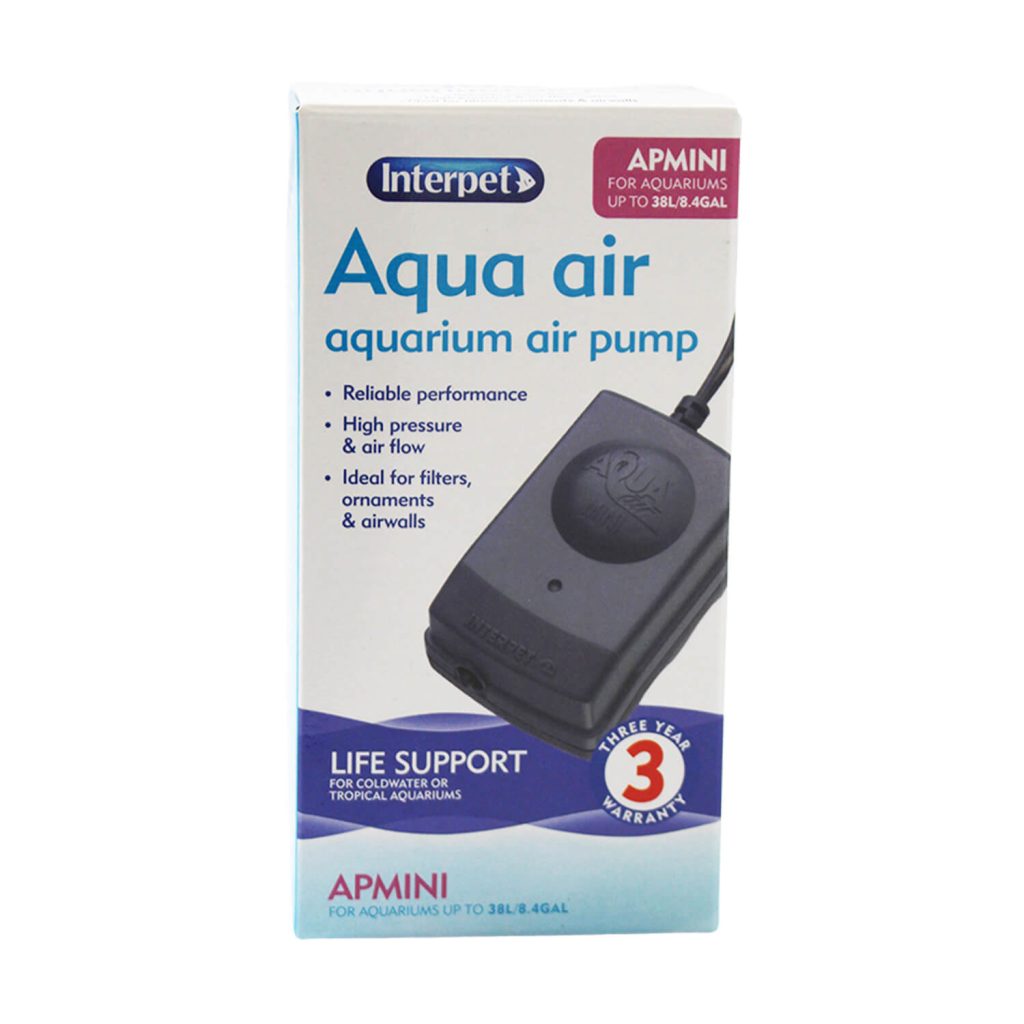 Aqua Air Pump - AP Mini Complete (includes Airline & Airstone)