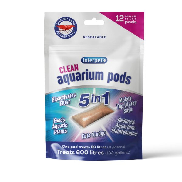 Clean Aquarium Pods 12 Pack