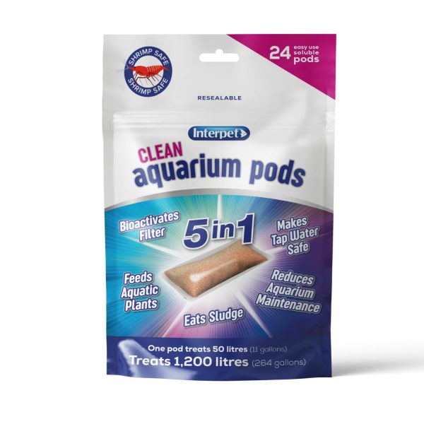 Clean Aquarium Pods 24 Pack