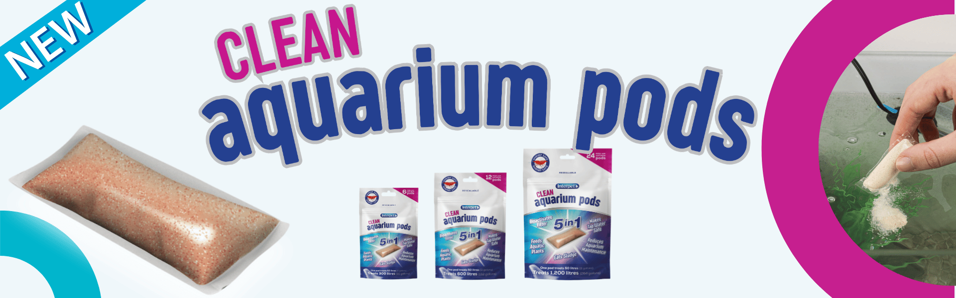 Clean Aquarium Pods Home Page